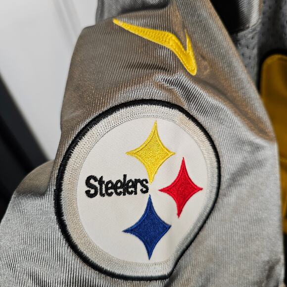 Nike On Field Pittsburgh Steelers Antonio Brown 84 NFL Jersey Sz 48 Stitchd RARE - Picture 3 of 7